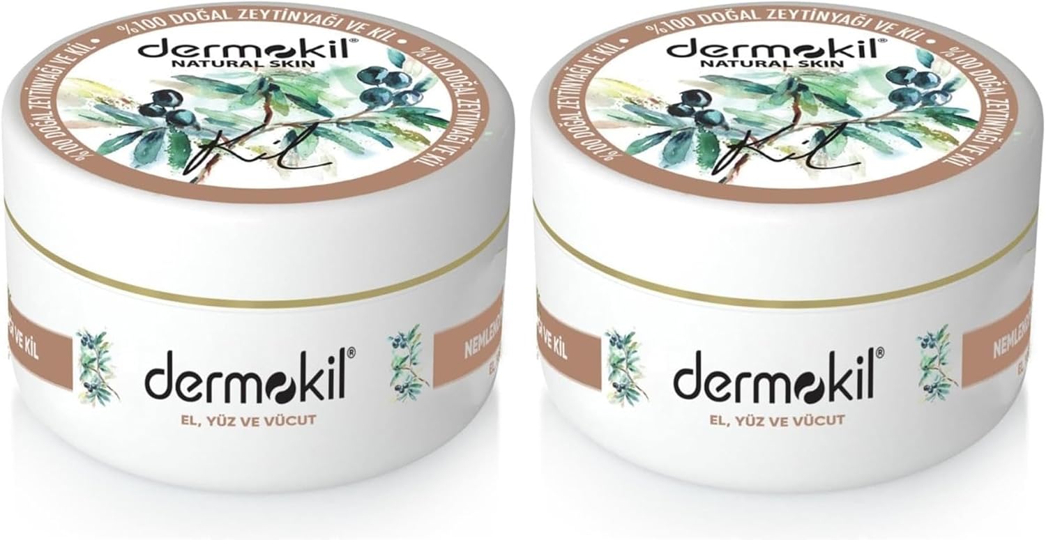 Dermokil Zeytinyağı El ve Vücut Kremi 300 ml 2li paket