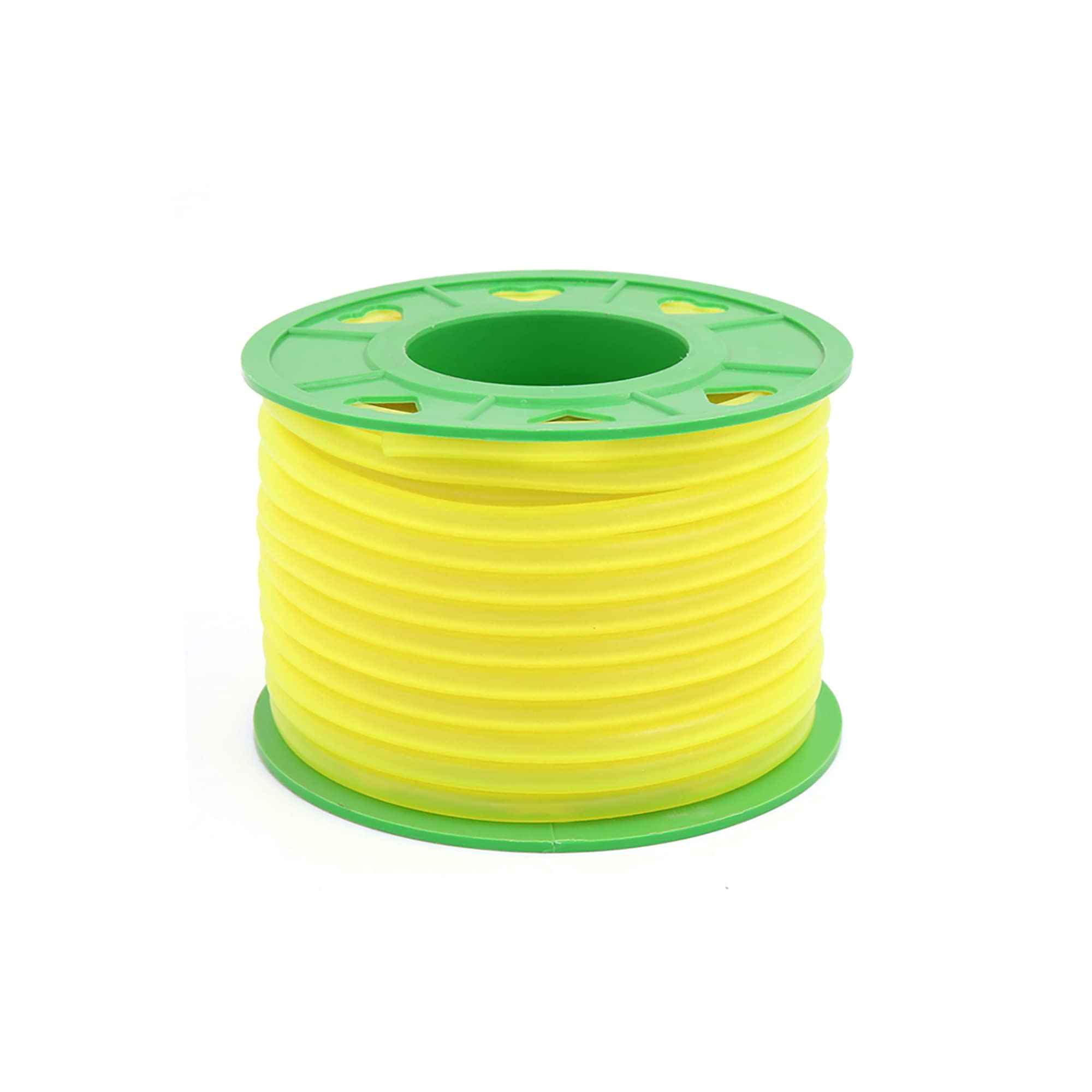 Manguera de aceite y gas en silicona amarilla de 8mm para mantenimiento de motos