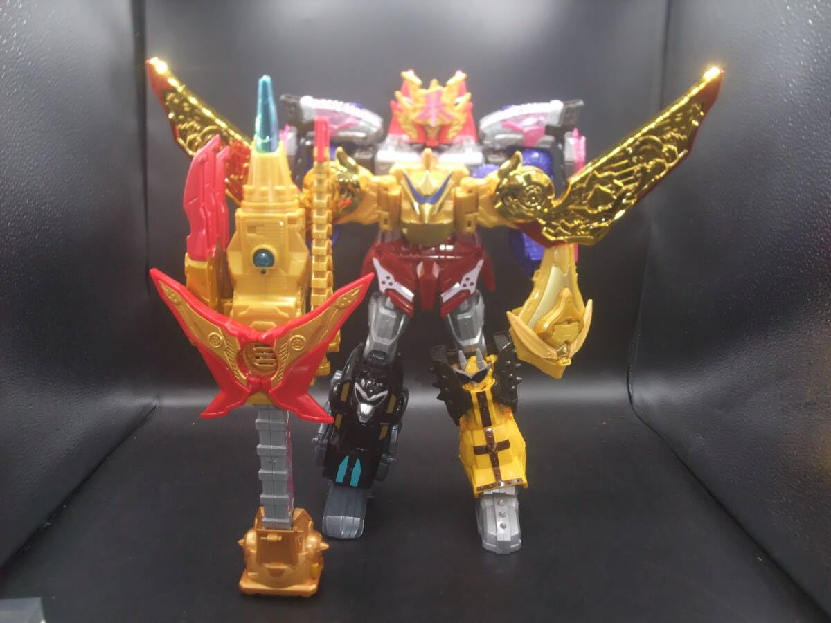 DX ドンオニタイジン トラドラゴンジン オミコシフェニックス ドンブラザーズ トラドラオニタイジン極が完成！「DXオミコシフェニックス」最終