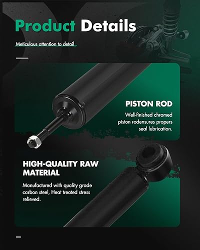 Miniatura 5 de SCITOO Juego de 2 amortiguadores traseros para Camaro, amortiguadores y puntales se adapta a 1982-2002 para Chevy para Camaro, 1953-1962 para Chevy