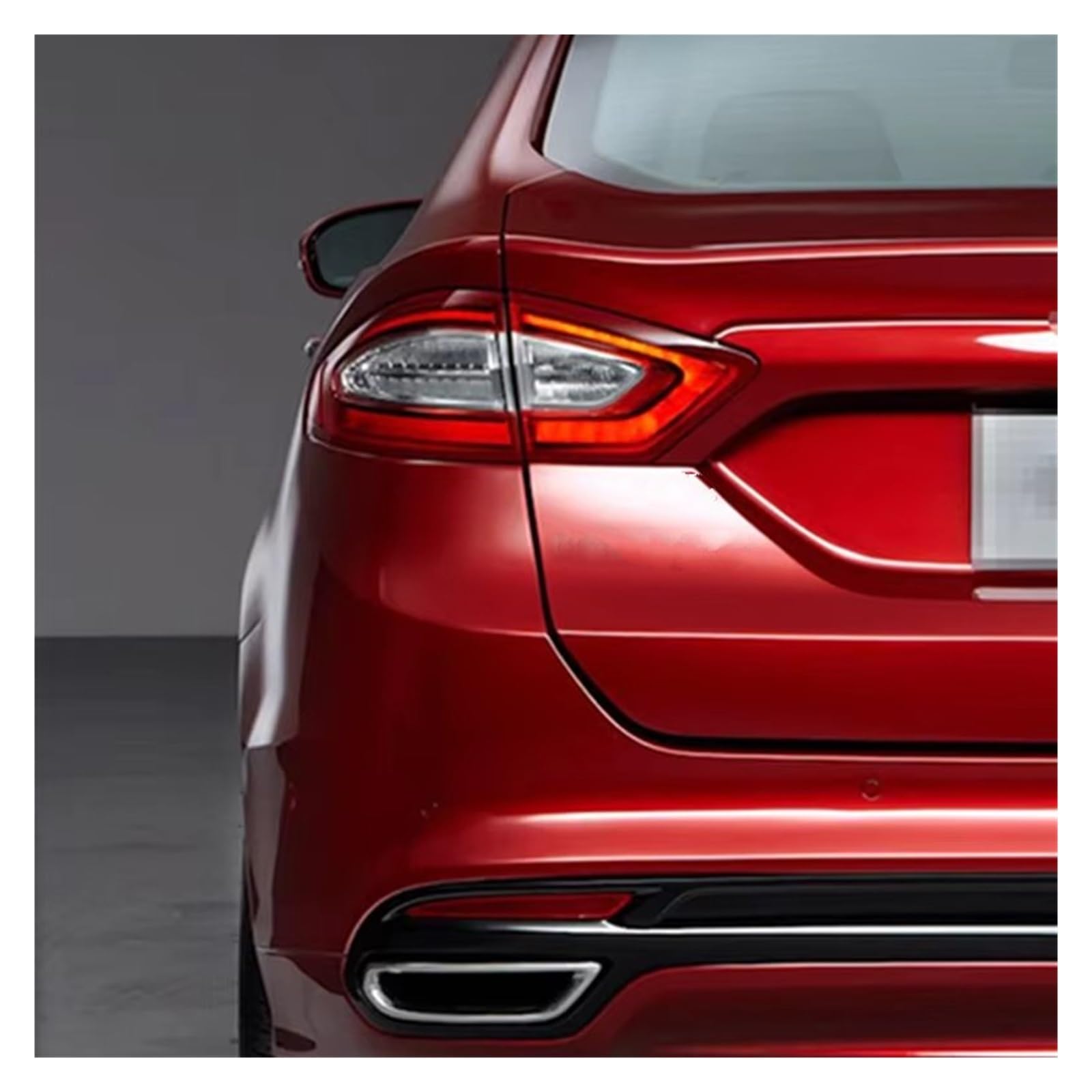 traseras Para Ford para Mondeo para Fusion 2011 2012 luz trasera de coche conducción DRL parada freno lámpara señal giro accesorios Luces de freno(R outside)