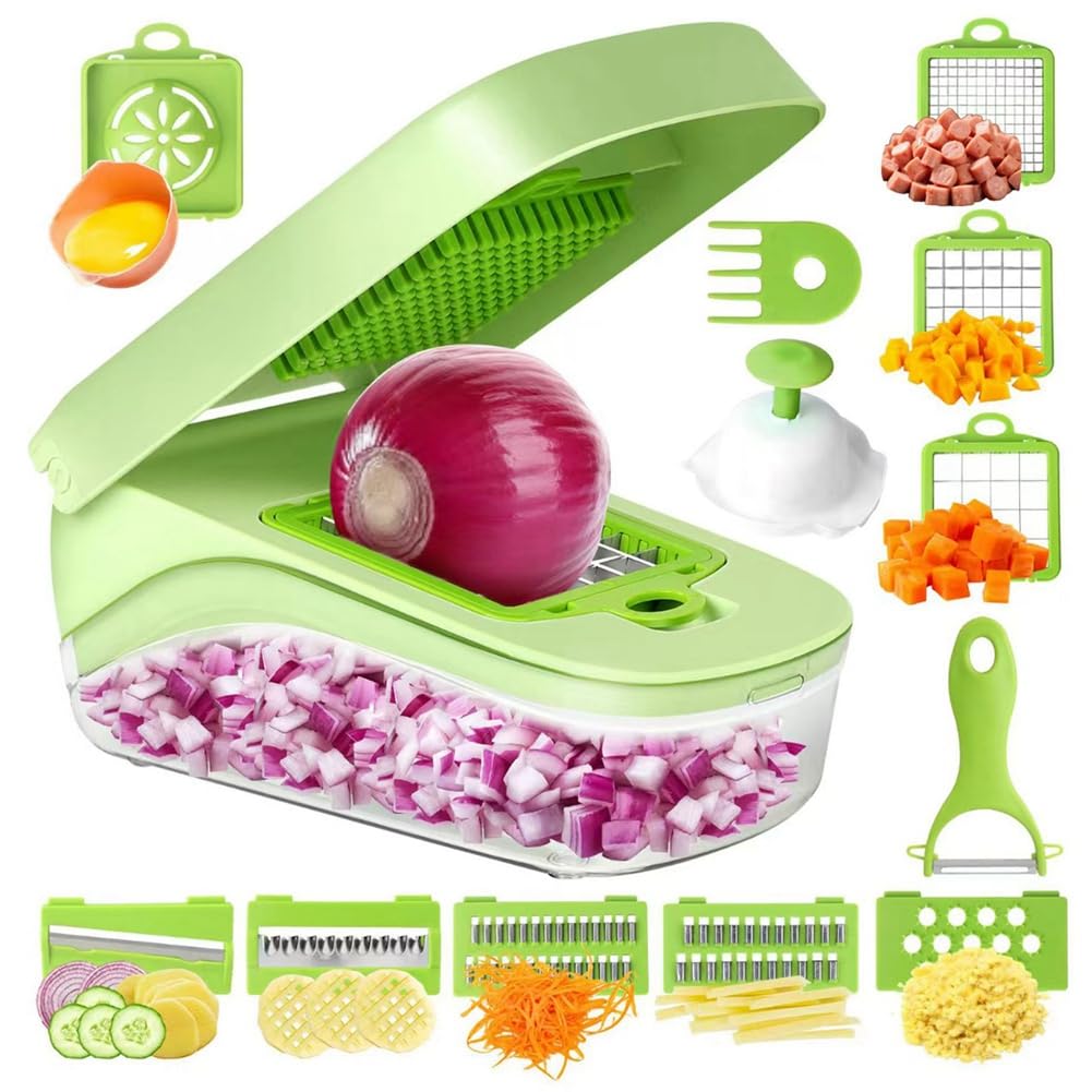CTRLZS Vegetable Cutting Artifact Shredder Slicer Dicer Multifunctional Grater for Potatoes Onions Cutter