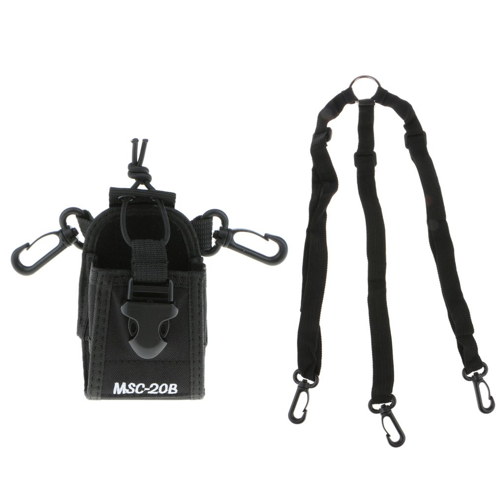 Étui de Sac de Radio Portable En Nylon MSC-20B pour