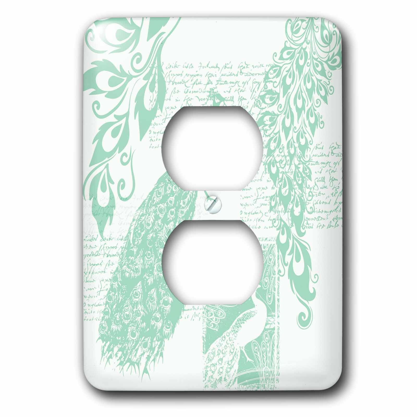 Paon vintage 2 prises pour remplacer vos plaques murales ternes