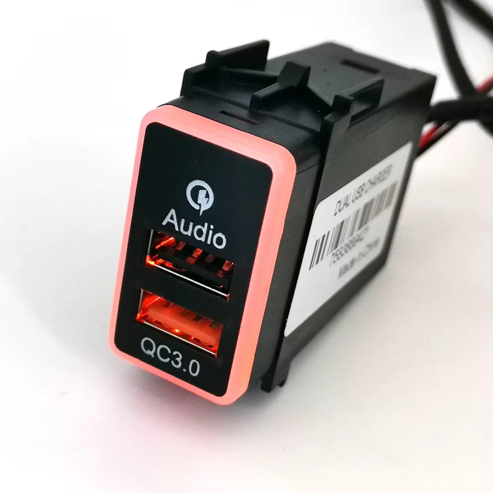 Console Centrale À Port USB Compatible Avec Nissan Pour Qashqai Pour Y62 Voiture Adaptateur D'entrée Double QC3.0 Chargeur Audio Prise Flash U-disk Interface USB AUX voiture
