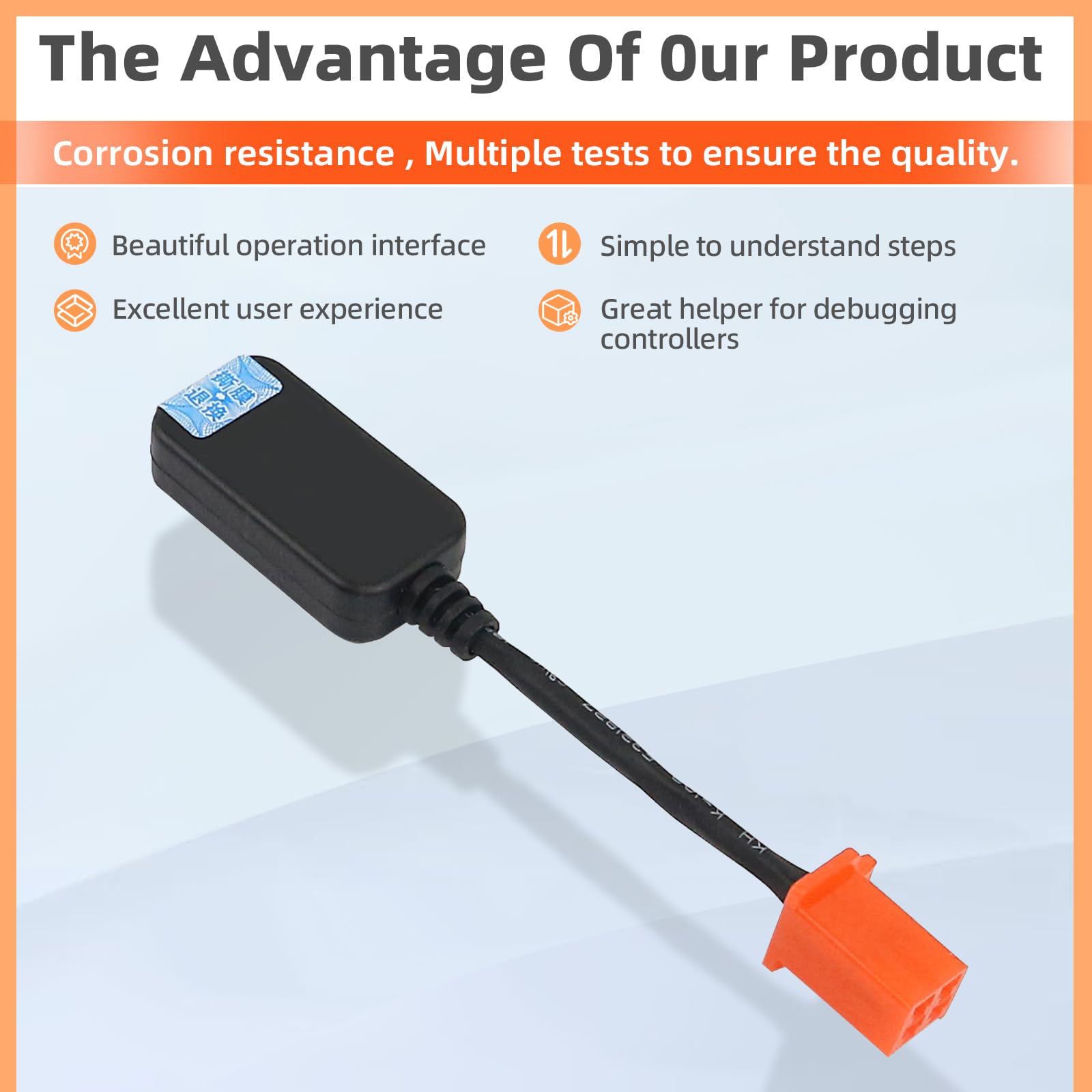Compatible with Computers Tablets & Networking FarDriver Programmable Bluetooth Adapter for Nanjing/Fardriver Controller Programming Module