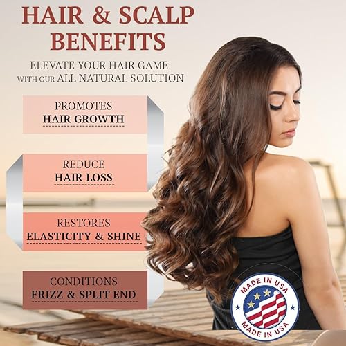 Miniatura 8 de Aceite de batana para el crecimiento del cabello Dr. Sebi Organic, para engrosamiento y acondicionamiento profundo, aceite de romero para el