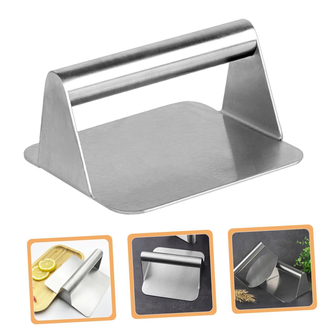 COLLBATH Hamburger Meat Mold Hamburger Press Patty Maker Meat Press Mold for Meats Smash Burger Press Burger Patty Maker Smasher Molds Press Grill Smash Burgers and 430 Stainless Steel