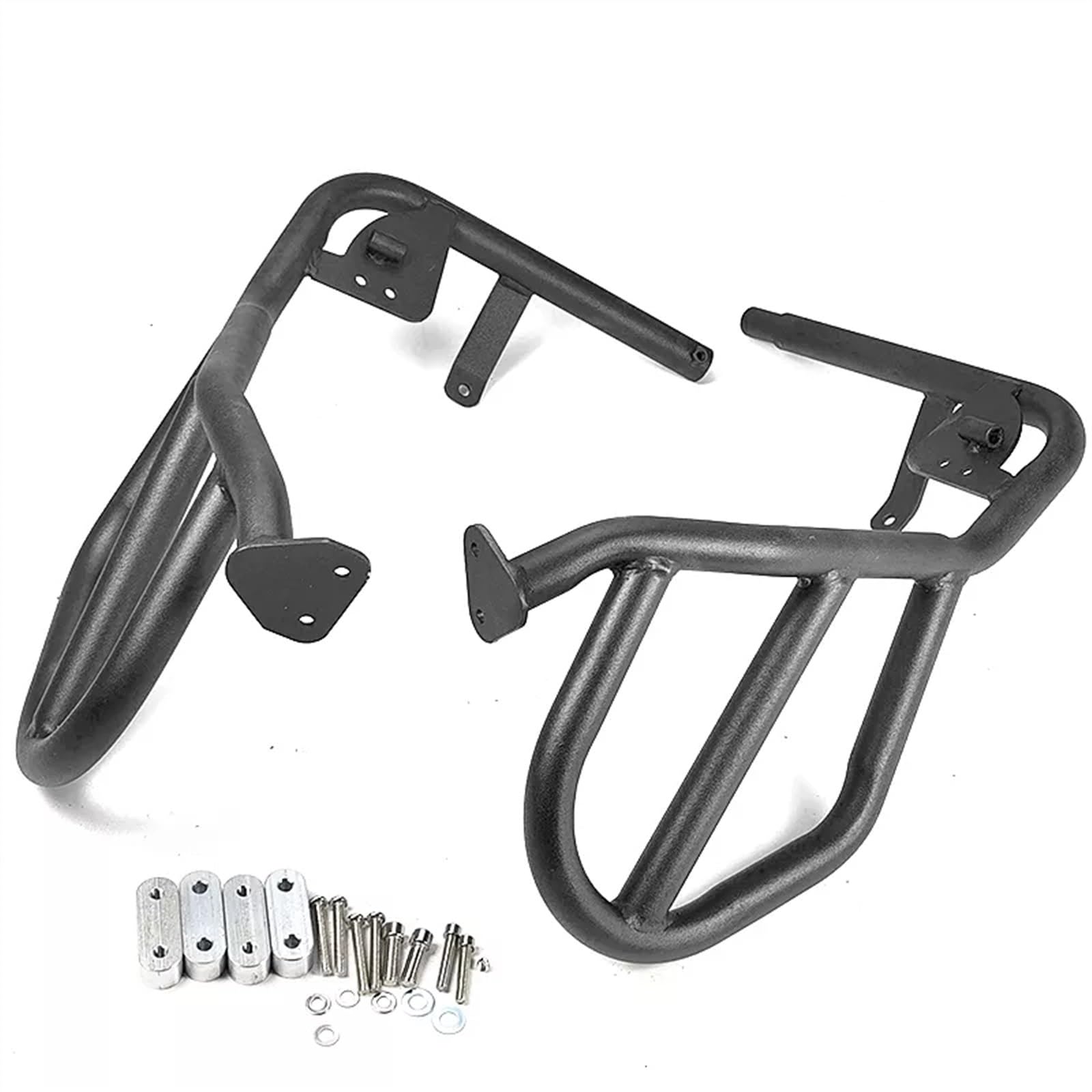 BeNsil Protector de Motor Protector De Parachoques De Barra De Choque De Carretera para Motor De Motocicleta para B&MW R1200GS R 1200 GS R1200 GS 2004-2011 2012 (Color : Black Upper)