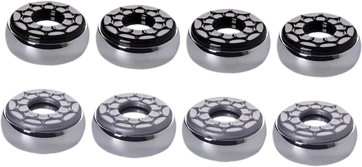 Yiju 8Pcs Indoor Shuffleboard Pucks Edge Professional Accessory for Recreational Play 58mm Diameter Competition Weights