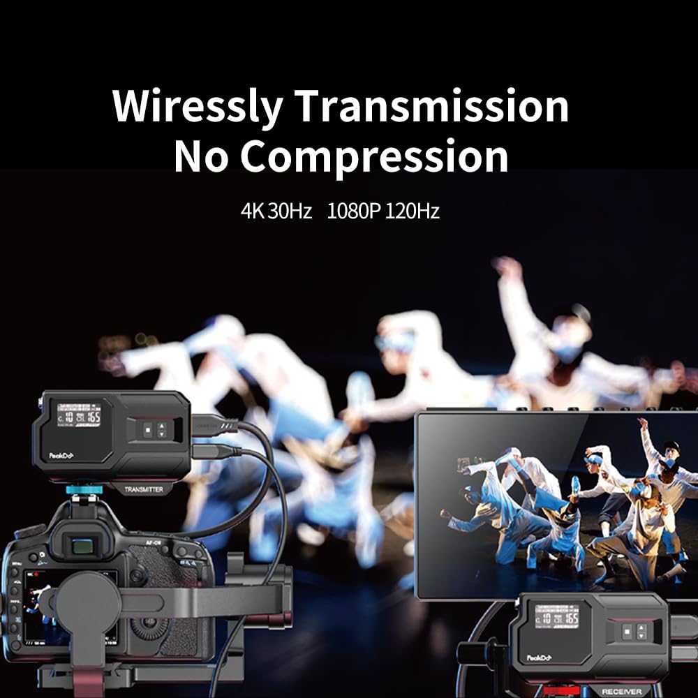 Amazon.com: PeakDo Wireless HDMI Transmitter and Receiver 4K