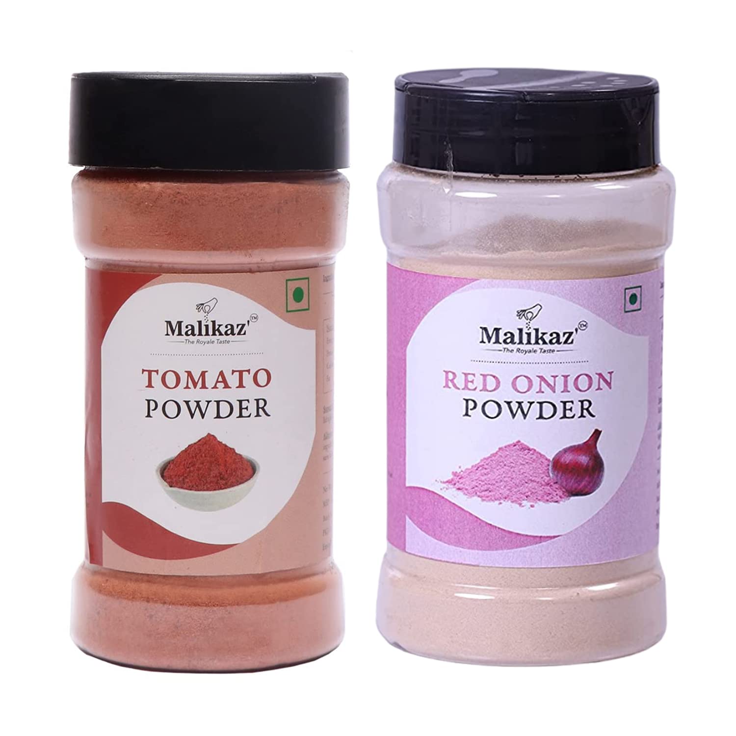 Malikaz The Royale Taste Tomato Onion Combo (Tomato Powder, 100g | Red Onion Powder, 200g), 300g (B0BS9P6SF7) Amazon Price History, Amazon Price Tracker