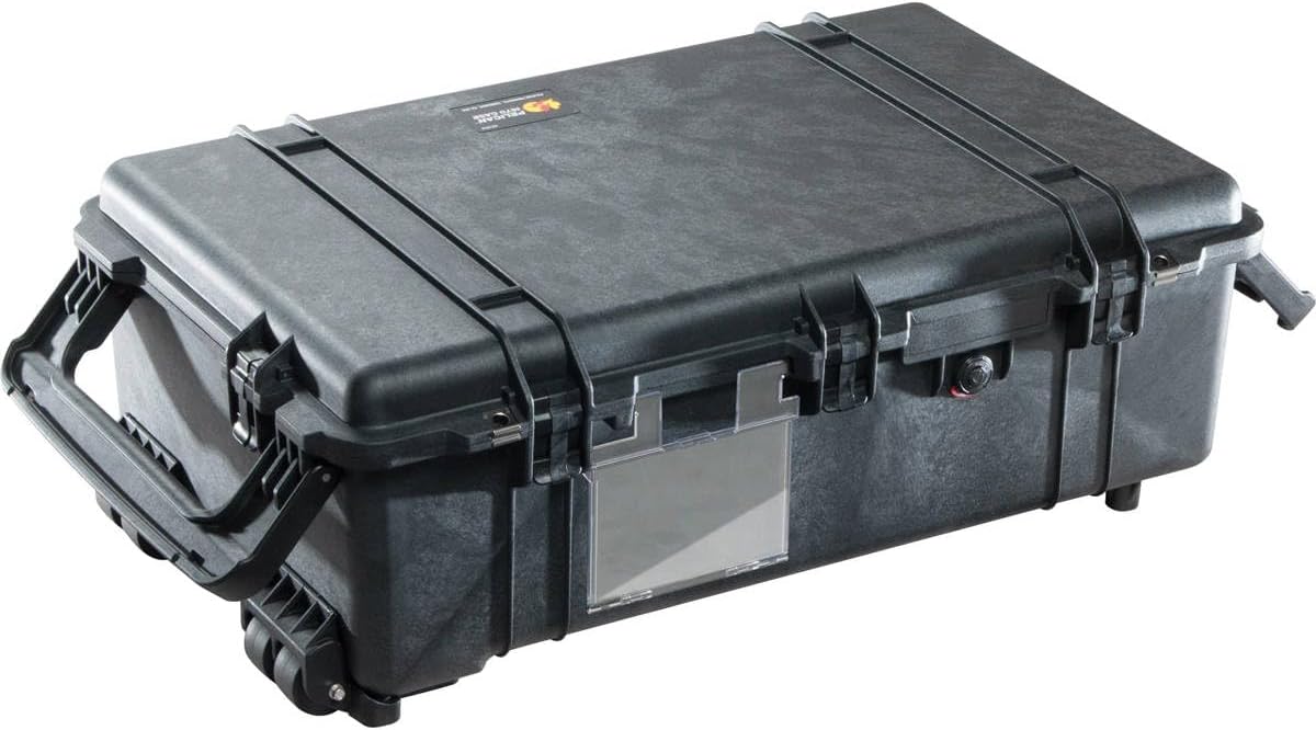Pelican 1670-000-110 Protector Case Black w/Foam, one Size