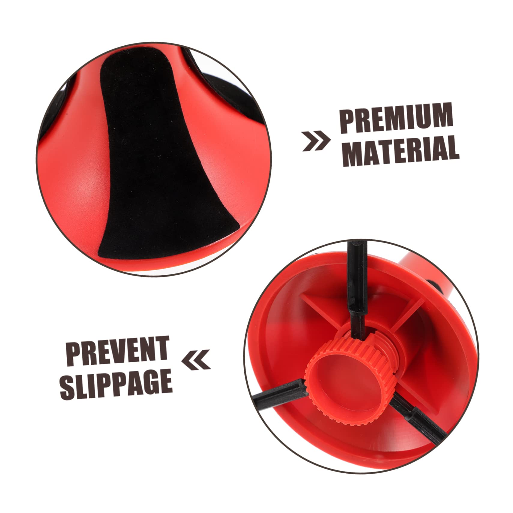 Levemolo Portable Clarinet Holder Stand Compact Oboe Bracket Detachable Rest Rack