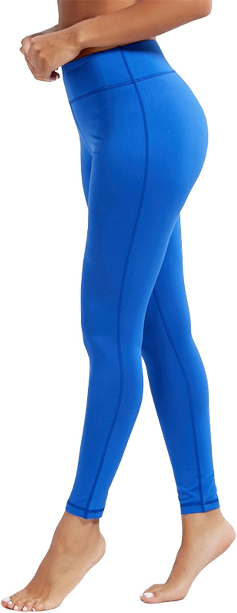 Womens High Waisted Workout Leggings Pants for Women No See Through Soft Yoga Pants Plus Size Capri Black Running Sports Athletic Exercise Clothes With Pockets xl Fitness Best Gym Spandex Pants