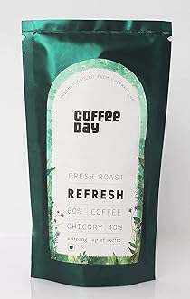 Cafe Coffee Day - Filter Coffee Powder Starter Pack 75 Gm Packet Each (Pack Of 5)|South Indian Filter Coffee Powder, Medium To Dark Roast|Peaberry, Unwind, Refresh, Comfort & Relish