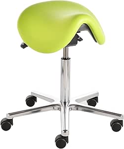 Docy Dent Sattelhocker - Ergonomischer Hocker Mit Sitzneigeverstellung 55-75cm