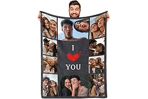 DayOfShe Personalized Picture Blanket