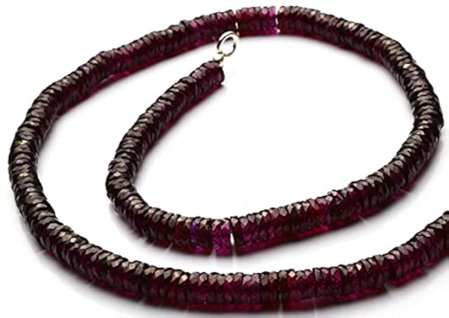 Perles en grenat naturel Heishi pour fabriquer un bijou personnalisé à offrir