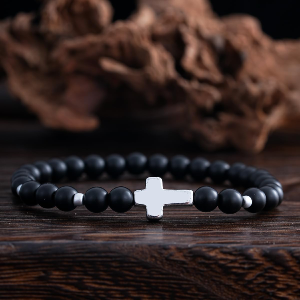 Healing Crstay Beaded Gemstone Bracelet for Men Colorful Stone Bracelets for Protection Lucky Boho Accessories Jewelry Gifts - Image 4