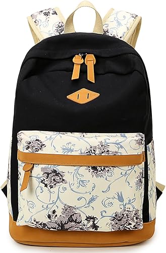 Mochila escolar para niñas y mujeres, mochilas de viaje para laptop, mochila escolar ligera, mochila de lona para la espalda, mochila casual