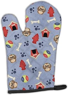 Caroline's Treasures Dog House Collection BB4028OVMT, manopla de Horno Shih Tzu, Color marrón Chocolate