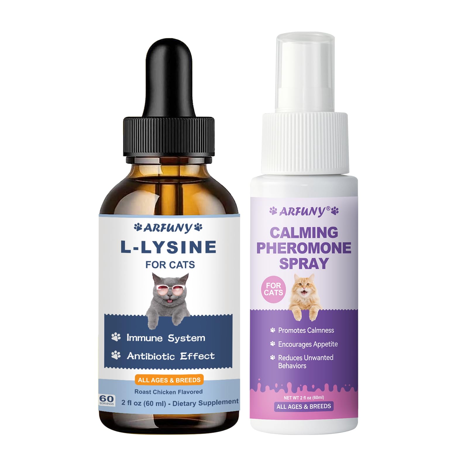 Spray phéromones et L-lysine chats pour calmer les bagarres à la maison