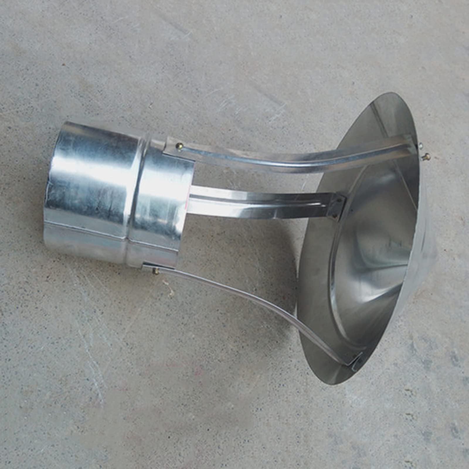 IBOWZ Sombrerete Chimenea Chimenea Tapa de Lluvia Estufa Chimenea Tubo de Escape Estufa de calefacción Chimenea Chimenea Estufa de Tierra Chimenea Tapa de Lluvia Aluminio, 7,9 Pulgadas
