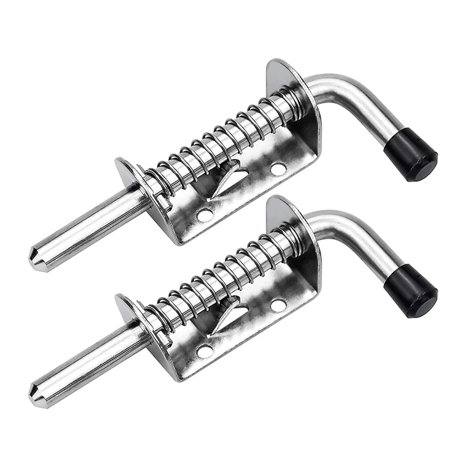 Pasador de pestillo con resorte de acero inoxidable 304 for bisagras de gabinete de ventana, pestillo de seguridad for puerta, herrajes for el hogar, 1/2 piezas(2pcs)