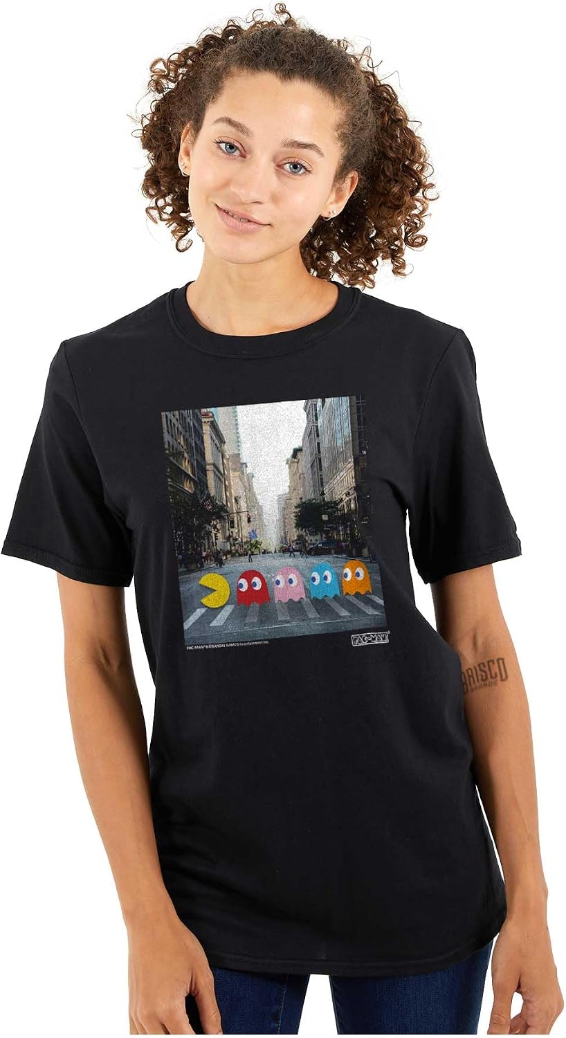 Pacman Ghosts Classic Rock Album Graphic T Shirt Men or Women