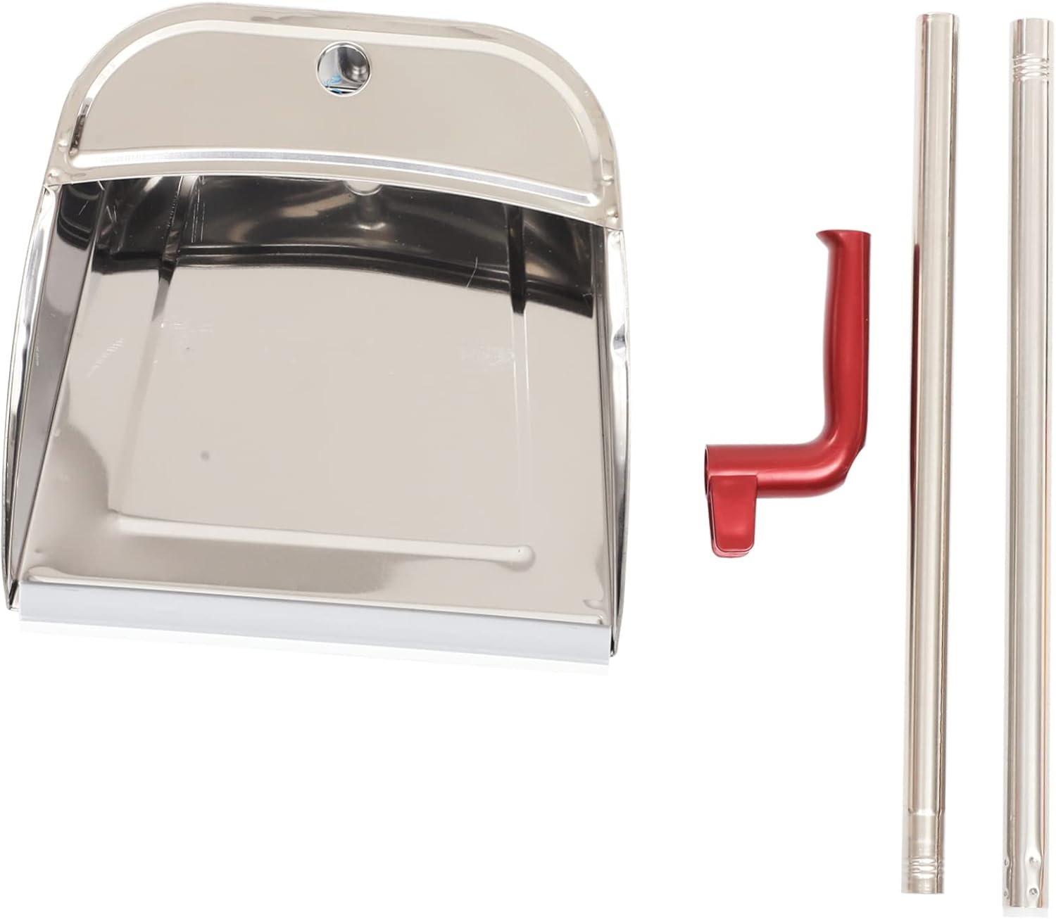 Garbage Shovel Dustpan Long Handle Garden Dustpan Industrial Steel for Home Cleaning Dust Pan