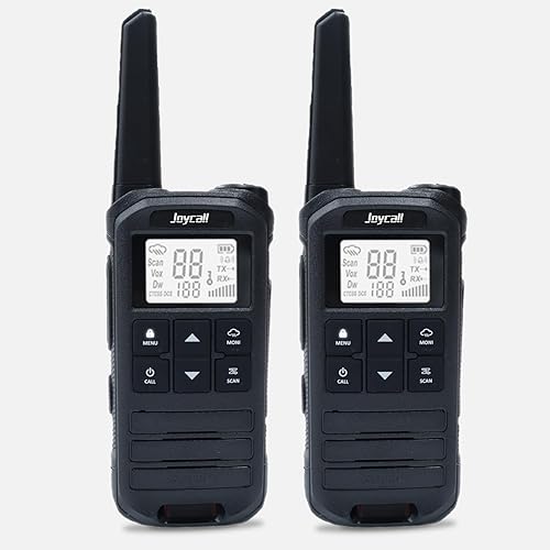 Walkie Talkies de largo alcance para adultos con alerta meteorológica NOAA Walkie Talkies portátiles recargables 22 radios FRS bidireccionales Negro