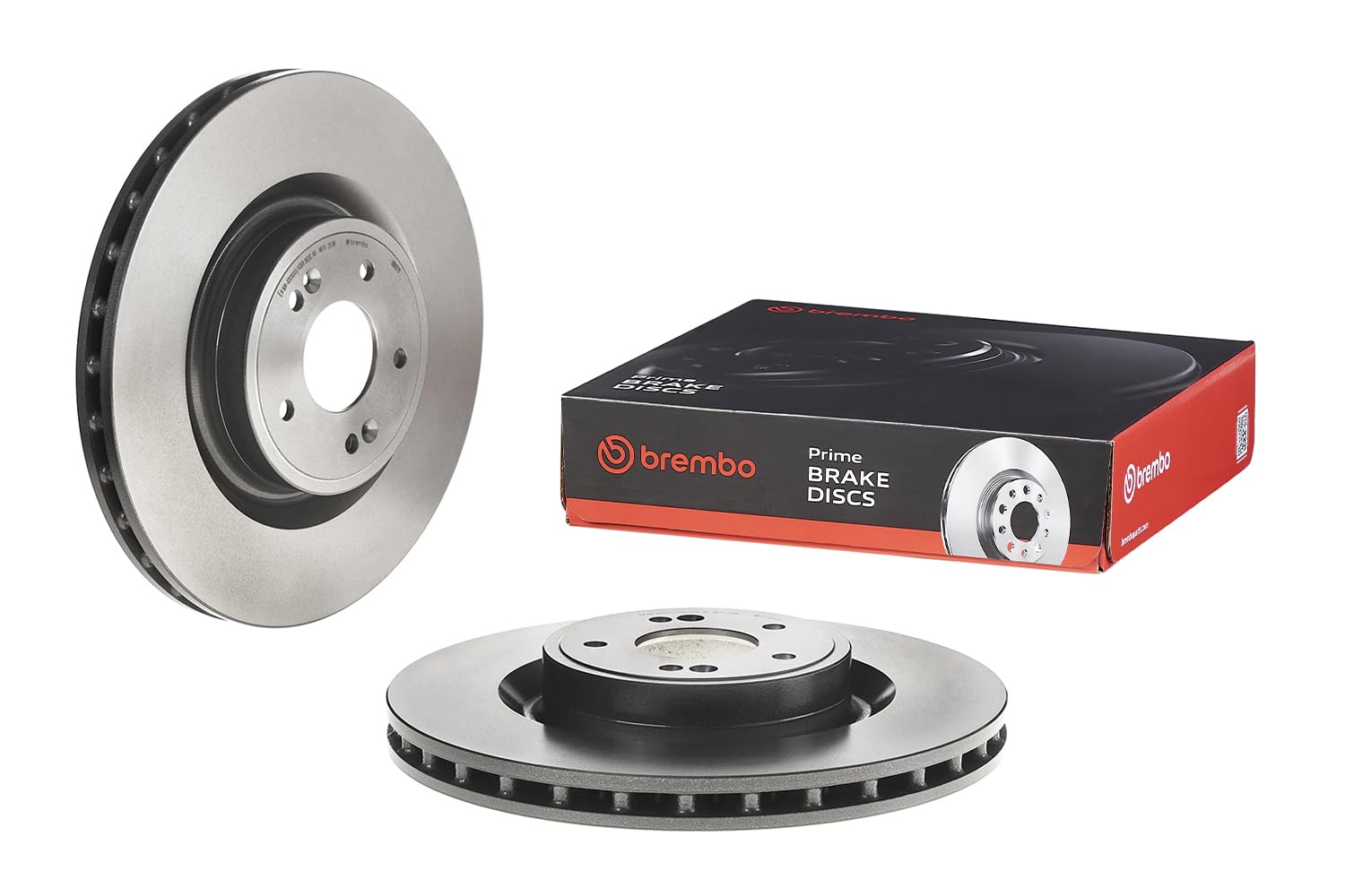 Brembo 09.D027.11 UV Coated Pillar Vented Brake Rotor GENESIS/KIA OE# 51712J5550