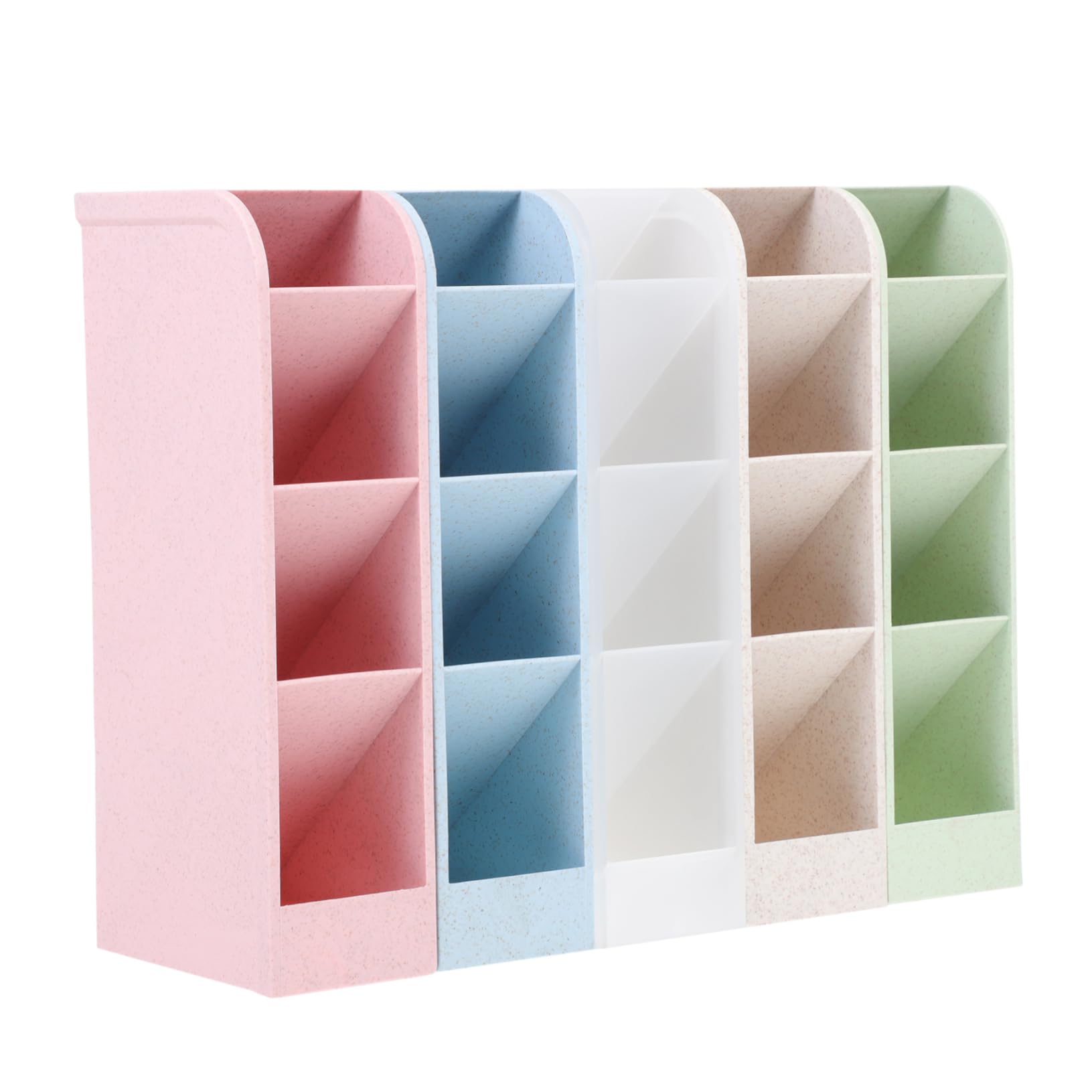 Rangement pour papeterie SHOWERORO : lot de 5 porte-stylos pour le télétravail