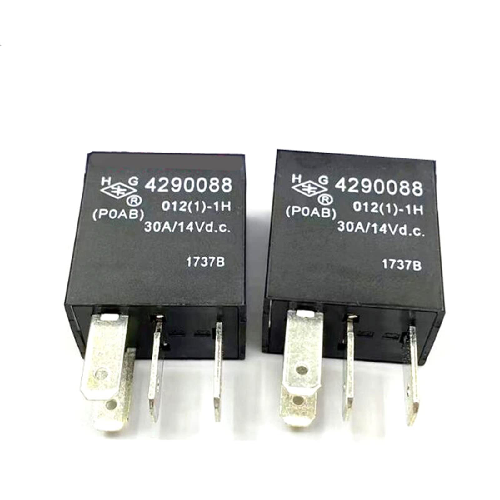 GJZIFGFWQ CAR Relay HG429088 012 1-1H 1 1H HG42908801211H 12VDC DC12V 12V 30A 4PIN AUTO(5PCS)