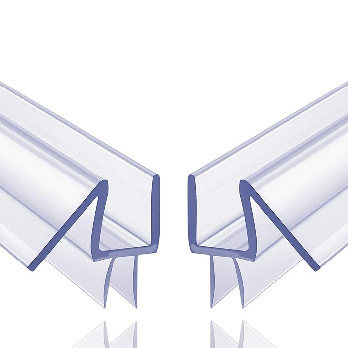 Buy 2Pack Butecare Frameless Shower Door Bottom Seal Stop Shower