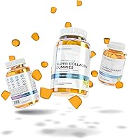 Vista 3 de Gomitas de súper colágeno, el mejor suplemento de gomitas de colágeno hidrolizado para mujeres y hombres, sin gluten, kosher y halal, sin OMG, tipos