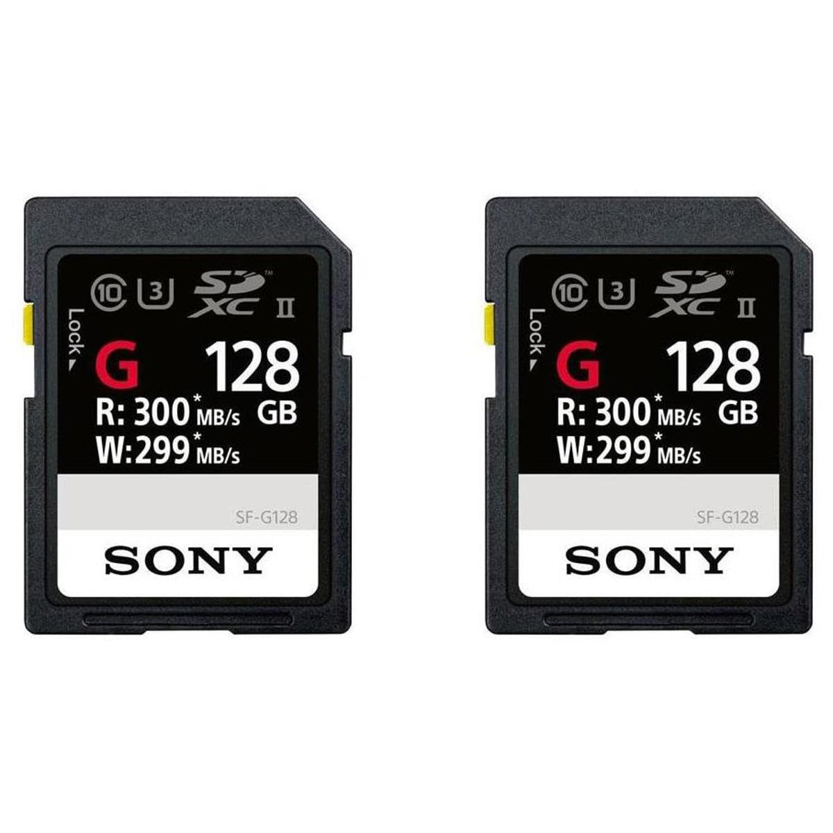 Amazon.com: Sony 128GB SF-G Series UHS-II U3 Class 10 SDXC Memory