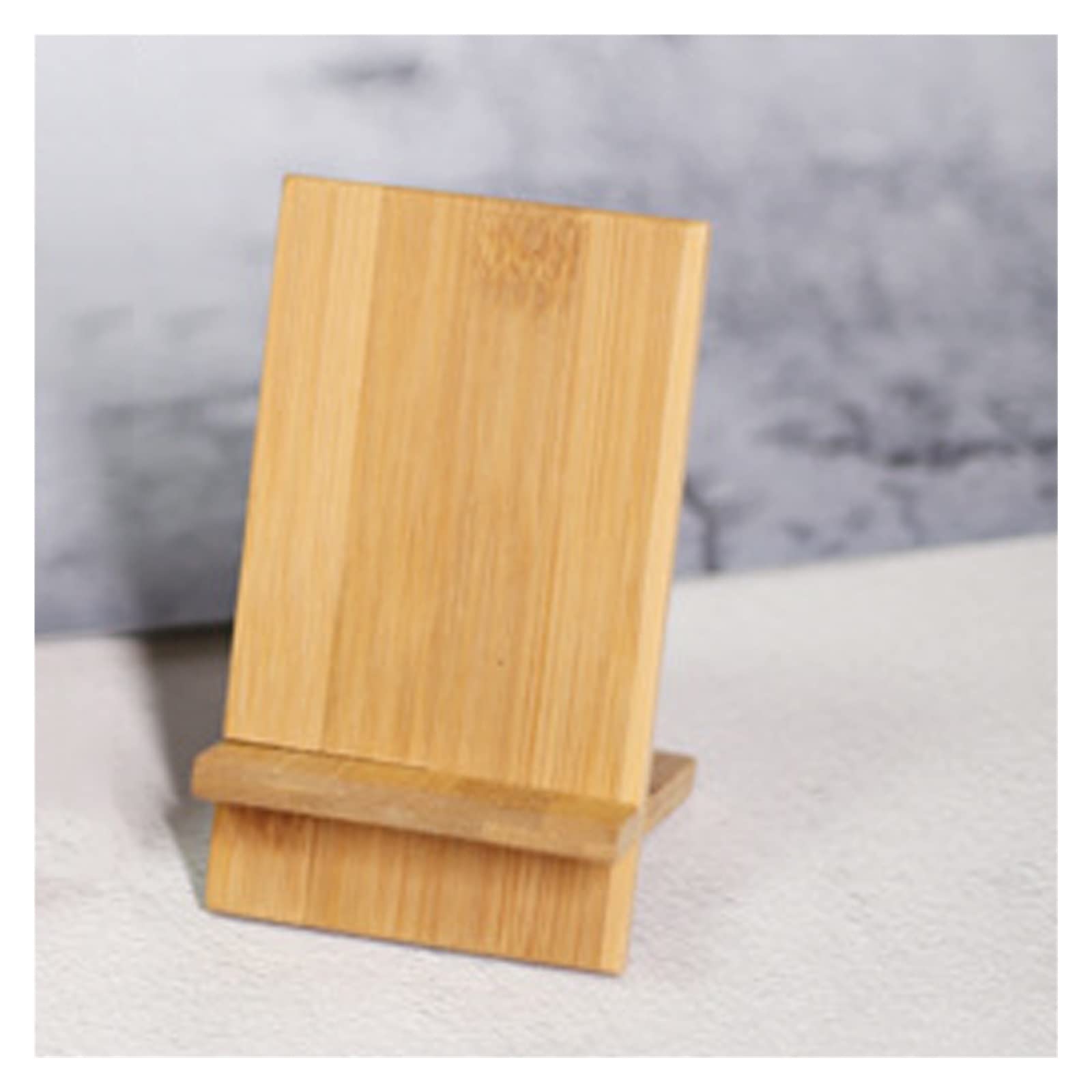 Support de téléphone en bois de bureau pour smartphone et tablette 11cm