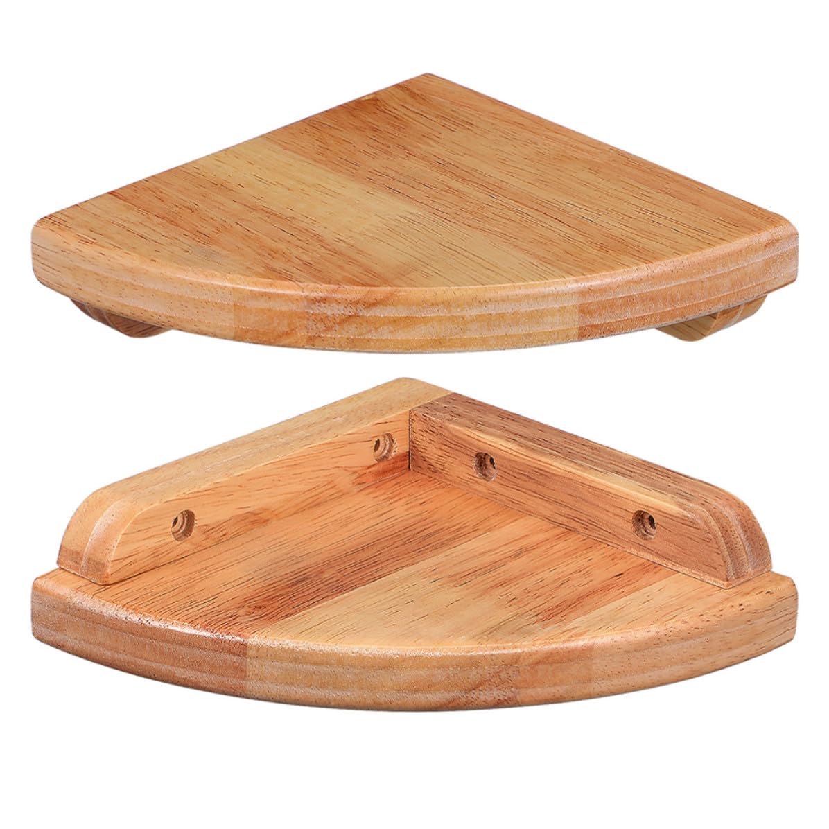 Étagère d'angle murale pour chambre et salon : créez un coin lecture cosy en bois