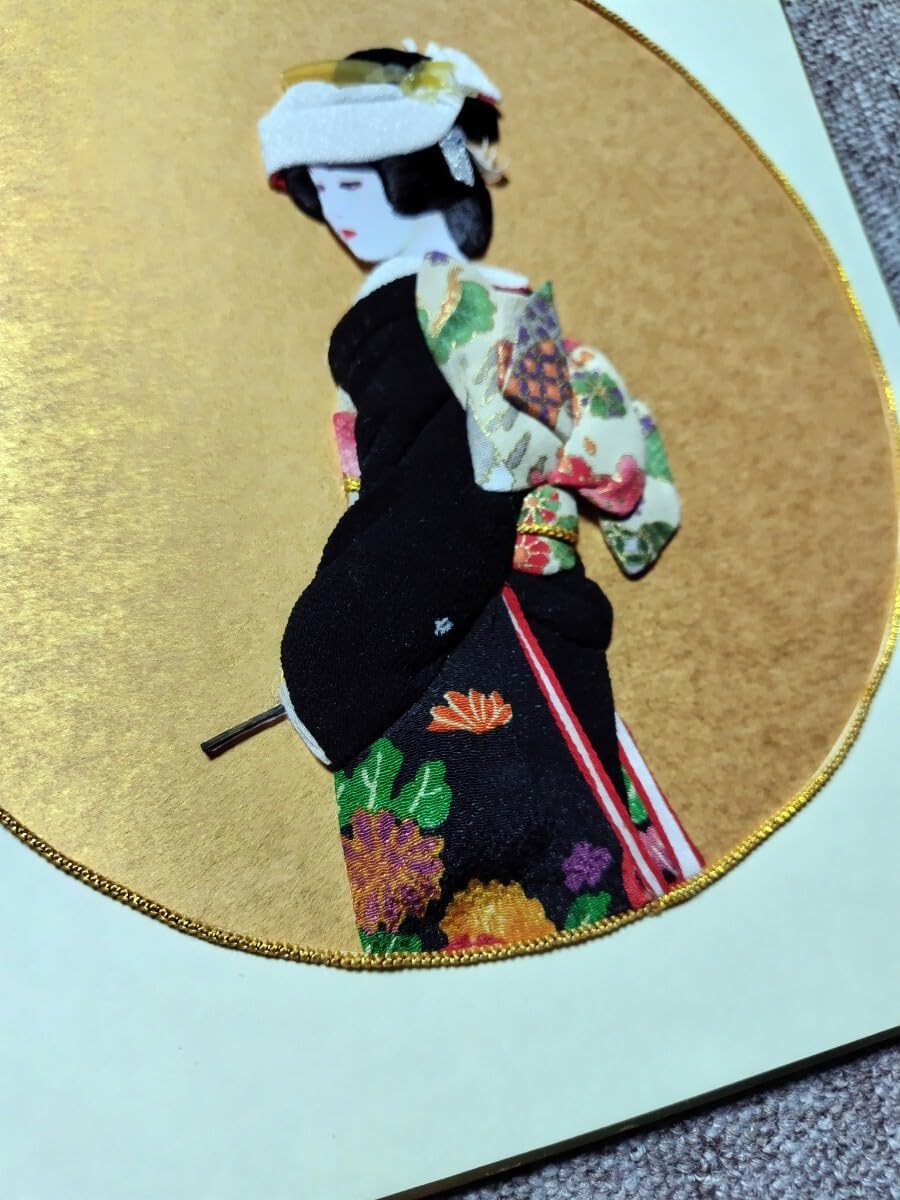 Amazon.co.jp: 押し絵 昔のお嫁さん色紙 : 文房具・オフィス用品