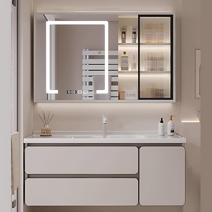 36IN Bathroom Vanity with Double Drawers Bathroom Vanity
