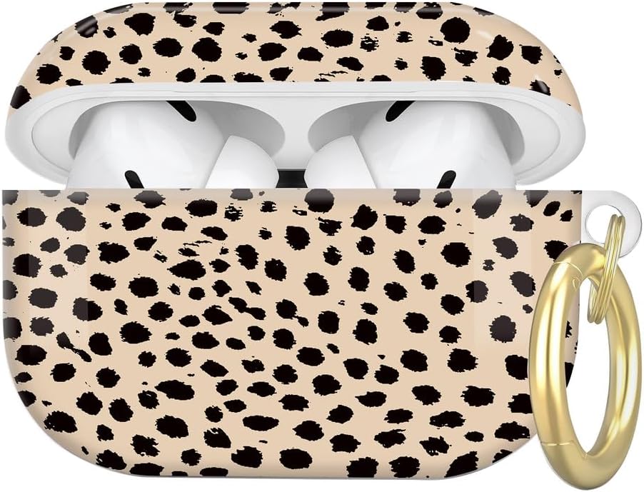 Miniatura 26 de Compatible con funda AirPod Pro de 2ª/1ª generación con llavero, funda protectora completa a prueba de golpes para auriculares inalámbricos Airpod