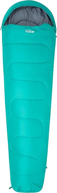 Mountain Warehouse Sleeping Bag - Basecamp 250 - Camping Spring Summer Season Lightweight Compact - For Spring, Camping & Trekking