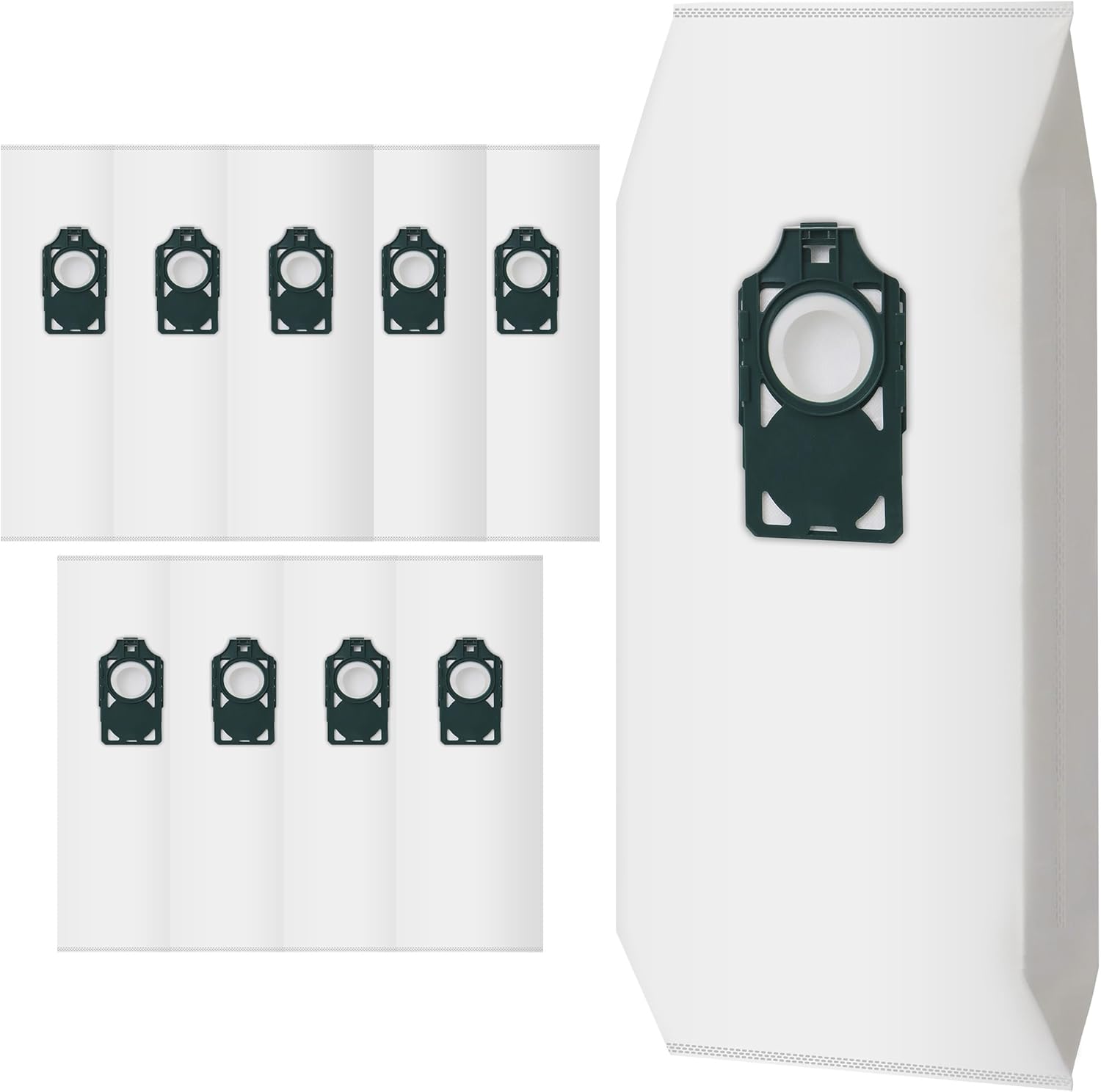 10 Pack Replacement HEPA RLH-6 Vacuum Bags for Riccar SupraLite R10S R10D R10O R10SAND Simplicity Freedom R10S R10D S10P S10SAND Upright Vacuums Cleaner，Replacement Part RLH6 SLH6