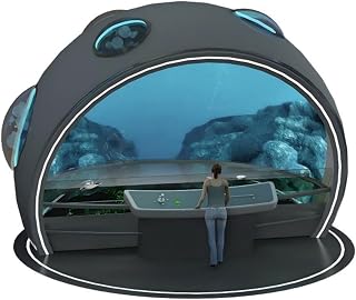Sonar Doppler Effect Explorer - Interactive Marine Science Exhibit with Joystick Control & Multimedia Display, Educational Ocean Technology Demonstrator for Science Museum