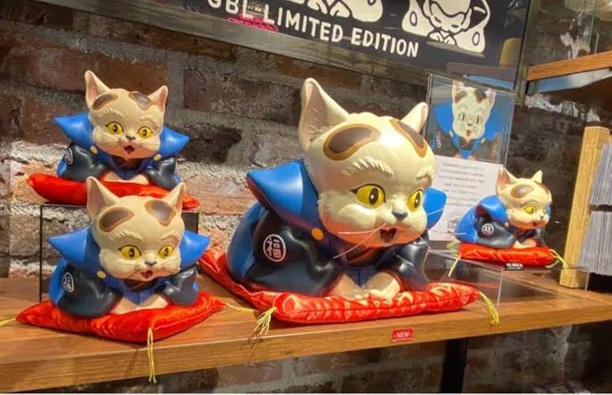 ジブリ　GBL 平成狸合戦ぽんぽこ　猫福助の貯金箱 Amazon.co.jp: ノーブランド品 GBLジブリ平成狸合戦ぽんぽこ猫