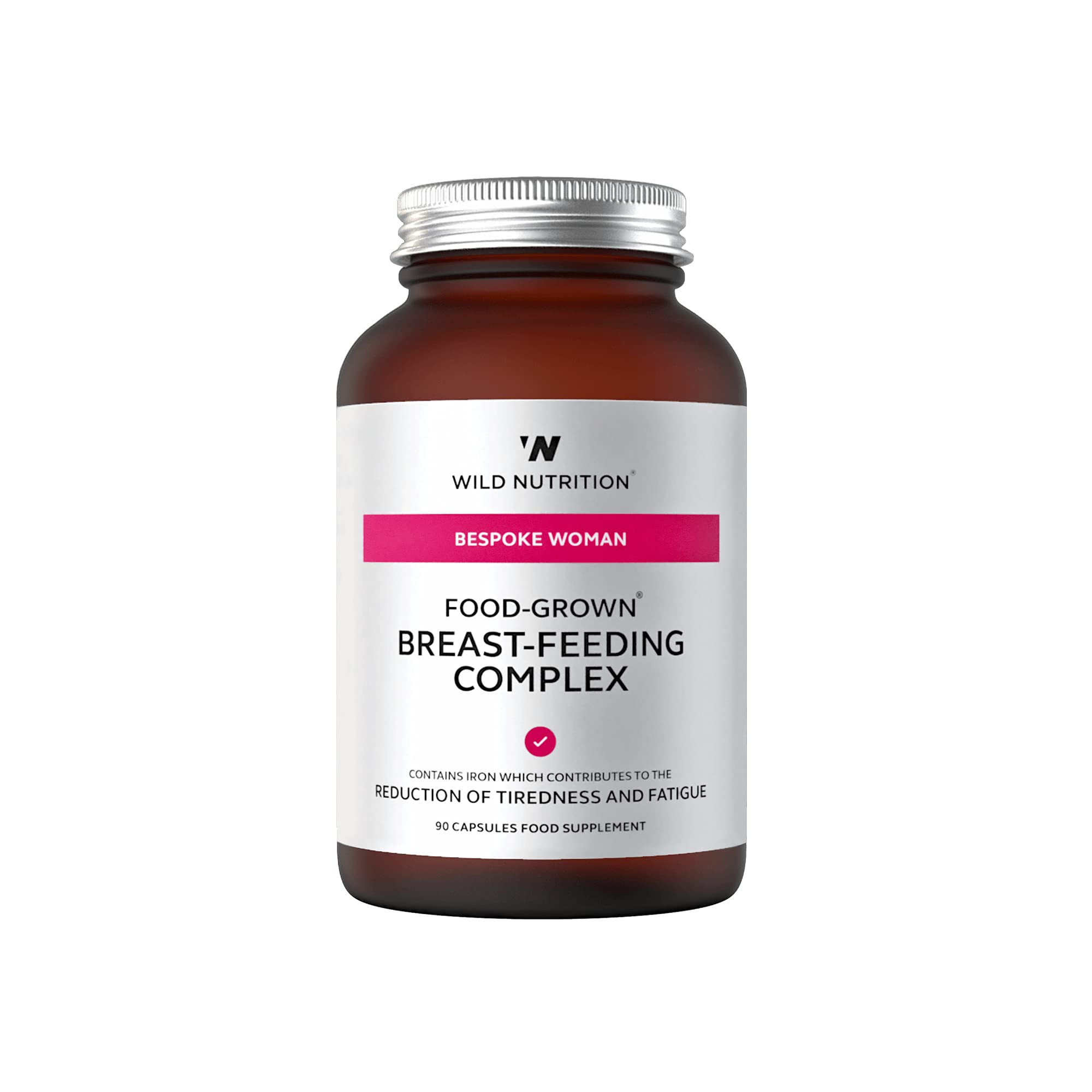 Wild Nutrition Food Grown Breastfeeding Vitamins 30x, Promoting Healing