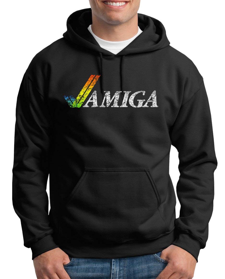 TShirt-People Amiga T-Shirt Für Herren – 100% Baumwolle, Retro-Design, In Vielen Größen