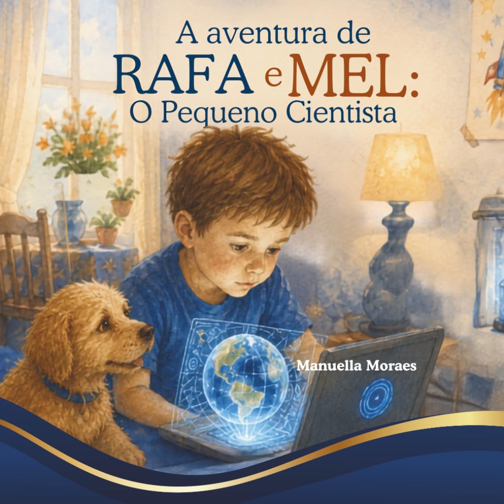 A aventura de Rafa e Mel O pequeno Cientista